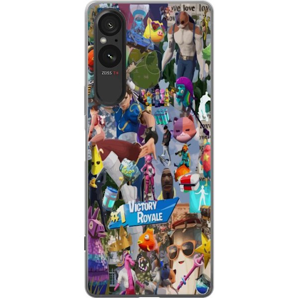 Sony Xperia 10 VI Gennemsigtig cover Fortnite