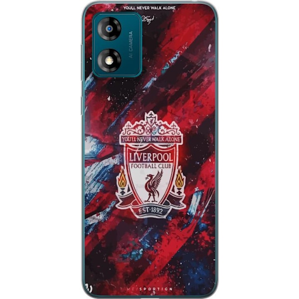 Motorola Moto E13 Läpinäkyvä kuori Liverpool