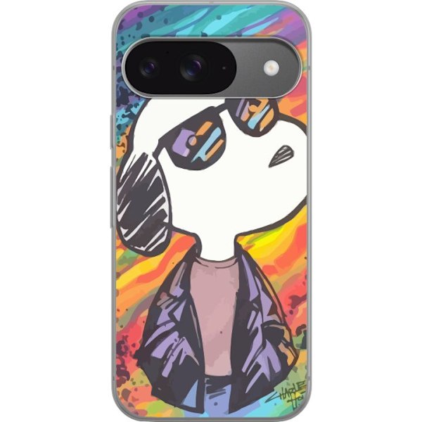 Google Pixel 9 Gennemsigtig cover Snobben Snoopy