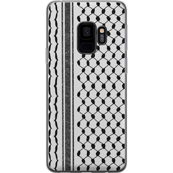 Samsung Galaxy S9 Gjennomsiktig deksel Palestinsk mønster - i