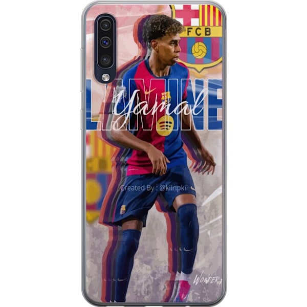 Samsung Galaxy A50 Gennemsigtig cover Lamine Yamal FCB