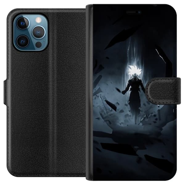 Kompatibelt Plånboksfodral till Apple iPhone 12 Pro Max Shadow Warrior svart