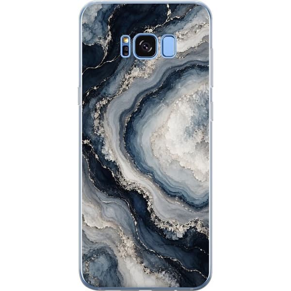 Kompatibelt Mobilskal till Samsung Galaxy S8 Nattagat blå