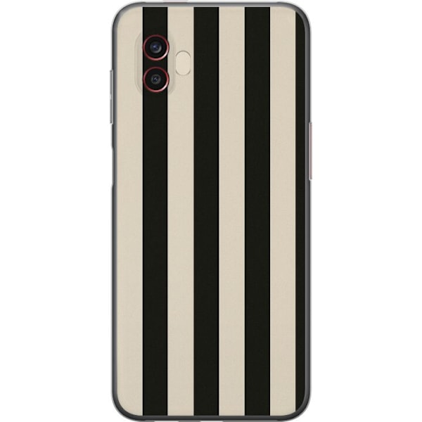 Samsung Galaxy Xcover6 Pro Genomskinligt Skal Line Flow