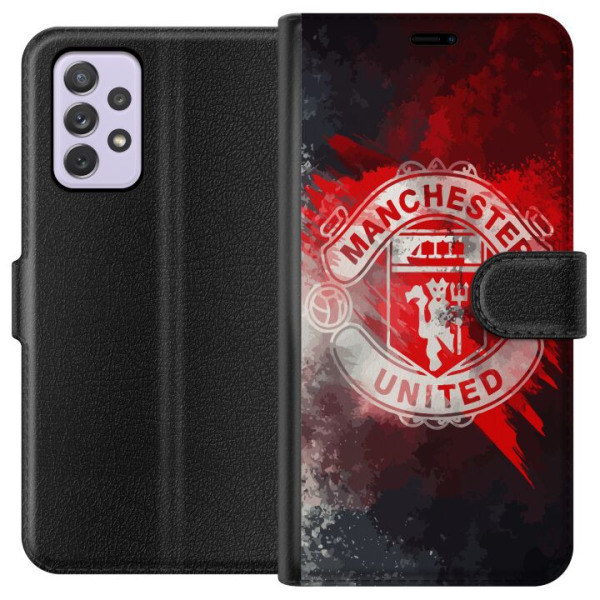 Samsung Galaxy A52s 5G Plånboksfodral Manchester United