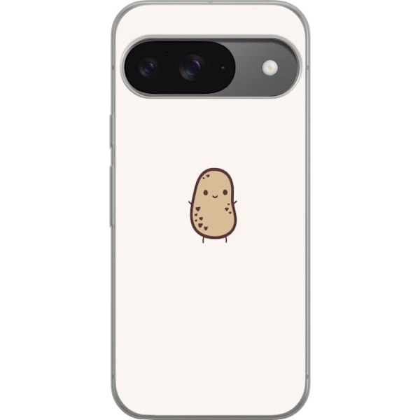 Google Pixel 9 Pro Gennemsigtig cover Cute Potato