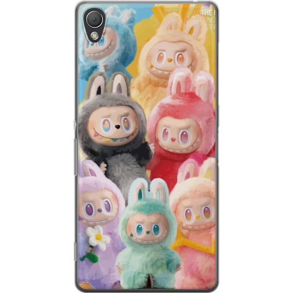 Sony Xperia Z3 Genomskinligt Skal Labubu Sketch Style – Hand