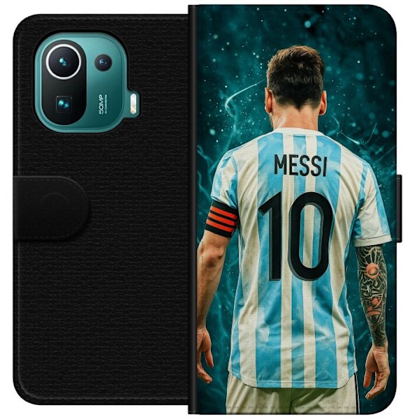 Xiaomi Mi 11 Pro Lompakkokotelo Messi