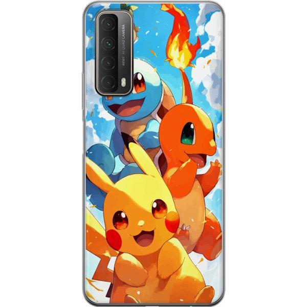 Huawei P smart 2021 Gennemsigtig cover Pocket Creatures - insp