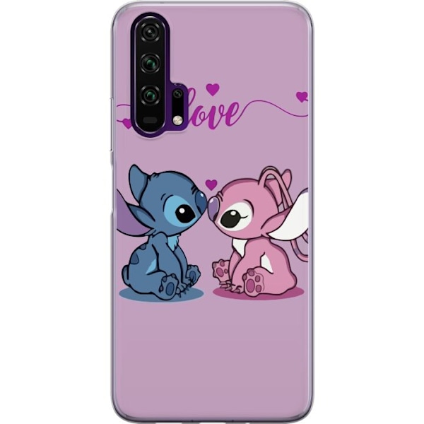 Honor 20 Pro  Läpinäkyvä kuori Lilo & Stitch – Angel Edit