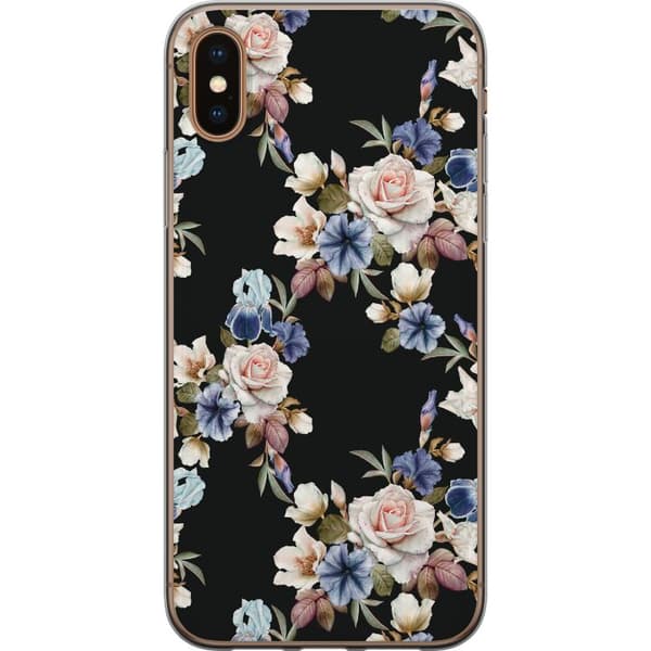Kompatibelt Mobilskal till Apple iPhone XS Blommor