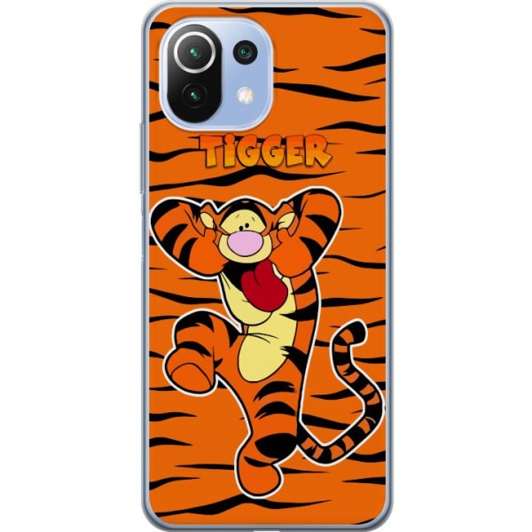 Xiaomi Mi 11 Lite Gennemsigtig cover Tiger