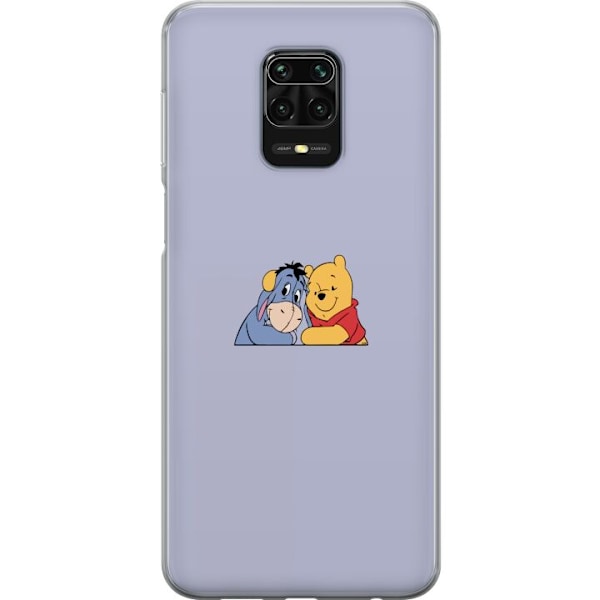 Xiaomi Redmi Note 9S Gjennomsiktig deksel Nalle Puh og Ior