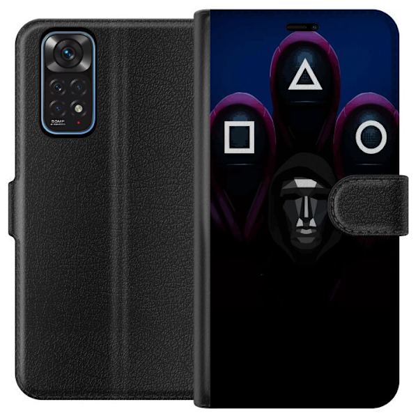Xiaomi Redmi Note 11 Plånboksfodral Squid Game Säsong 3 Nya Ikoner Populär Serie TV Motiv Asiatisk Drama Trend Ikoniskt Grafisk Design