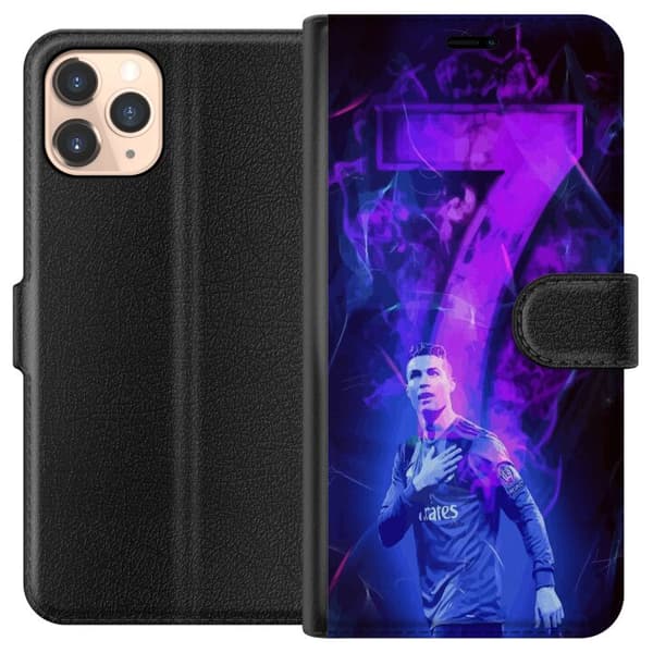 Kompatibel Tegnebogsetui til Apple iPhone 11 Pro Ronaldo 7