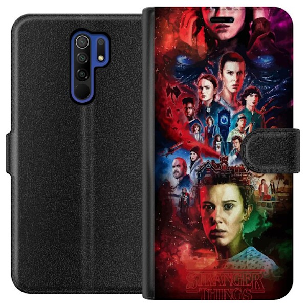 Xiaomi Redmi 9 Plånboksfodral Stranger Things