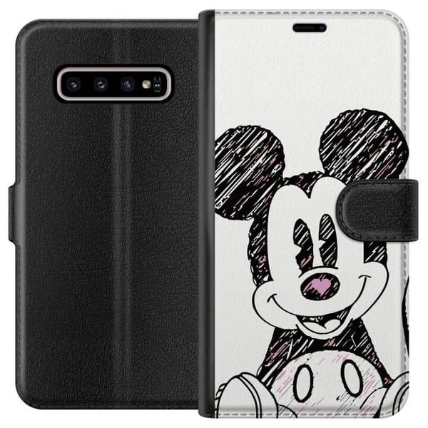 Kompatibelt Lommeboketui til Samsung Galaxy S10+ Herr Gris