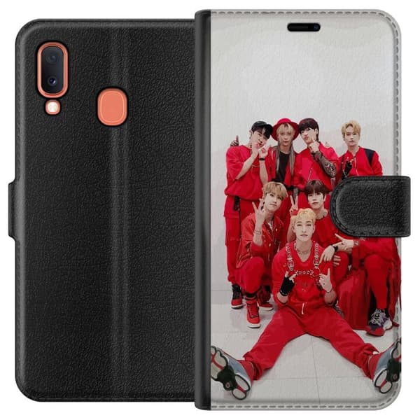 Kompatibelt Lommeboketui til Samsung Galaxy A20e Stray Kids