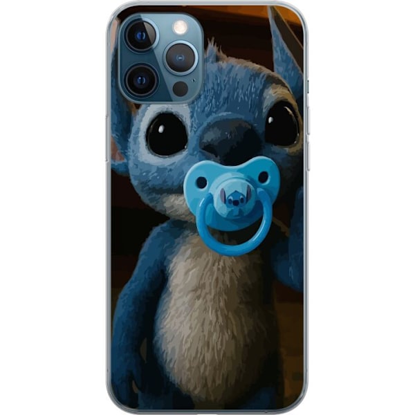 Apple iPhone 12 Pro Gennemsigtig cover Stitch & Napp - babytema med sød karakter