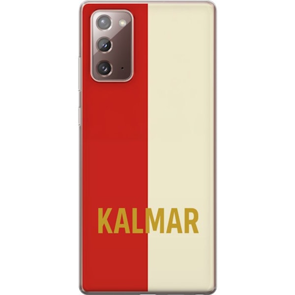 Samsung Galaxy Note20 Gjennomsiktig deksel Kalmar - fotball