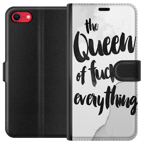 Apple iPhone 16e Lommeboketui The Queen of Everything