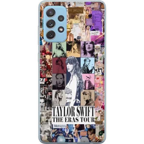 Samsung Galaxy A52 5G Gennemsigtig cover Taylor Swift - Eras