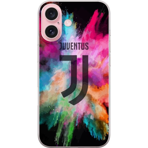 Apple iPhone 16 Genomskinligt Skal Juventus