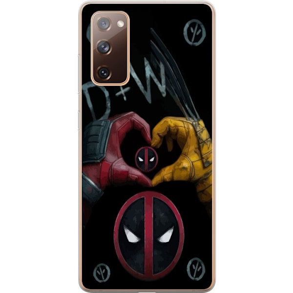 Samsung Galaxy S20 FE Gjennomsiktig deksel Deadpool & Wolverin