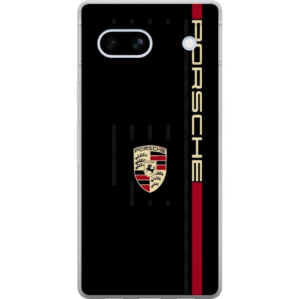 Google Pixel 7a Läpinäkyvä kuori Porsche