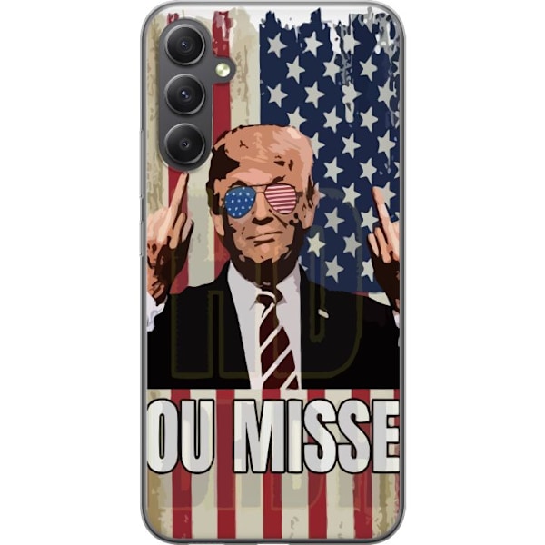 Samsung Galaxy S23 FE Läpinäkyvä kuori Trump