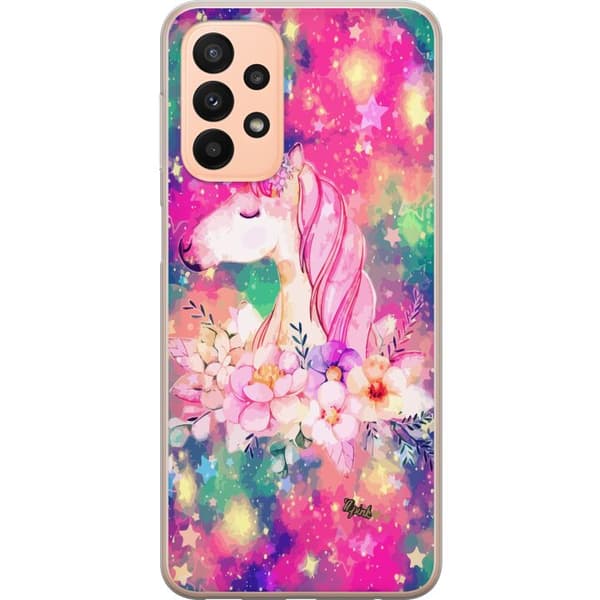 Kompatibelt Mobildeksel til Samsung Galaxy A23 Enhörning