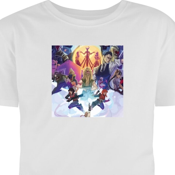 T-shirt til Voksen | Klassisk Voksen T-shirt Fortnite hvid M