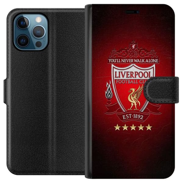 Kompatibel Tegnebogsetui til Apple iPhone 12 Pro YNWA Liverpool