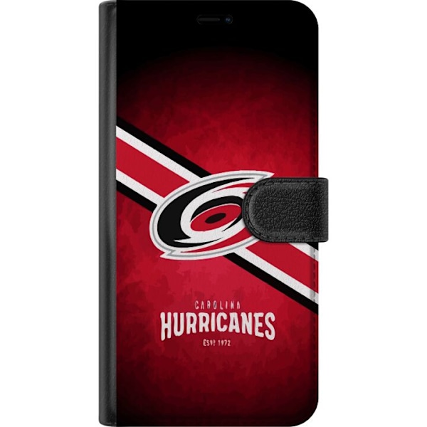 Apple iPhone 16e Plånboksfodral Carolina Hurricanes (NHL)