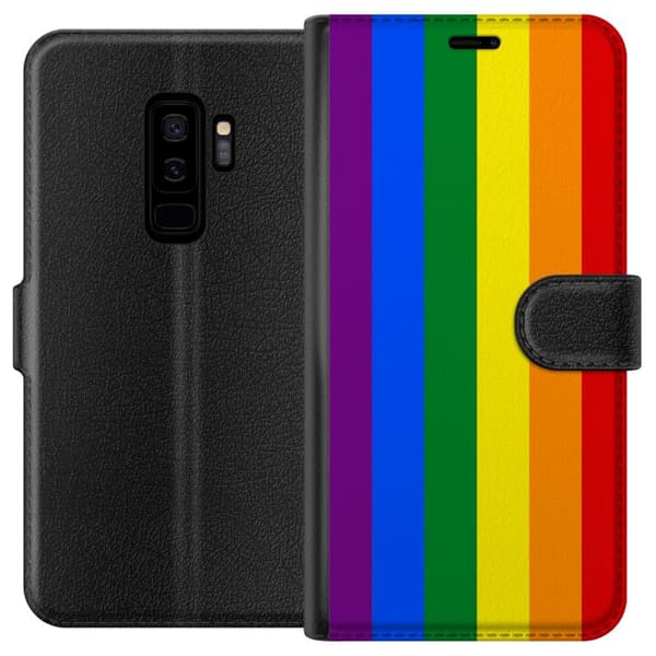 Kompatibel Tegnebogsetui til Samsung Galaxy S9+ Pride Flagga
