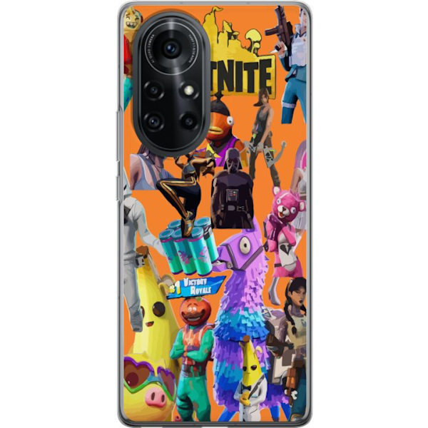 Huawei nova 8 Pro Gennemsigtig cover Fortnite