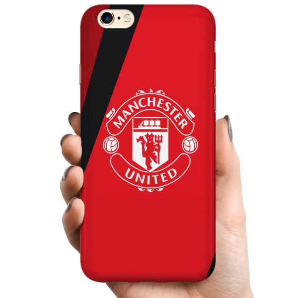 Apple iPhone 6 TPU Mobildeksel Manchester United FC