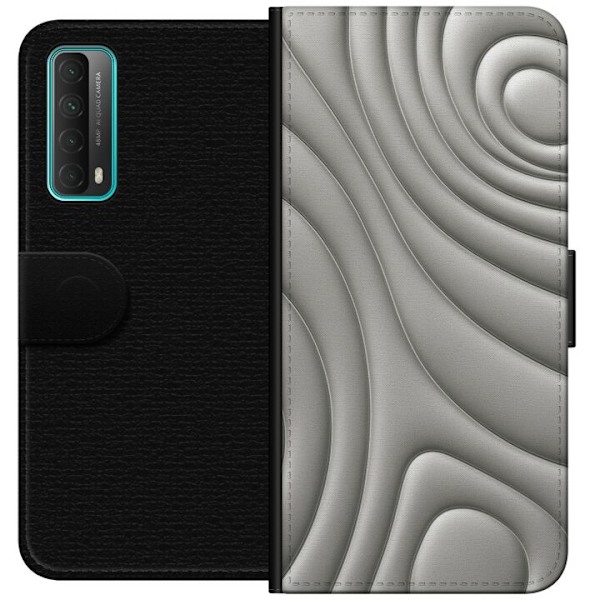 Huawei P smart 2021 Lompakkokotelo Hopea-aallot
