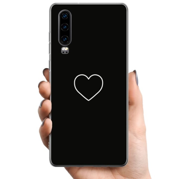 Huawei P30 TPU Mobilcover Hjerte