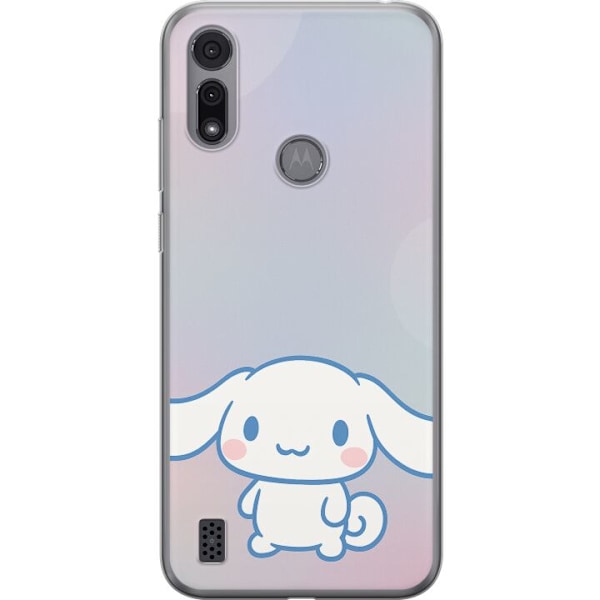 Motorola Moto E6i Gjennomsiktig deksel Kawaii Sanrio Cinnamonr