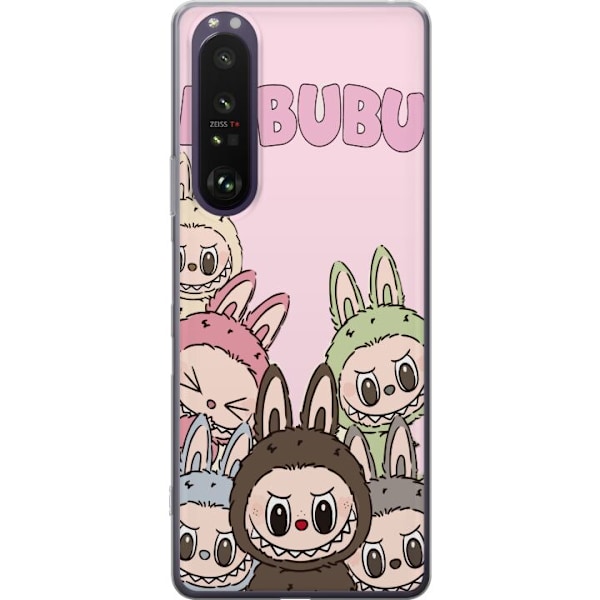 Sony Xperia 1 III Genomskinligt Skal Labubu Classics