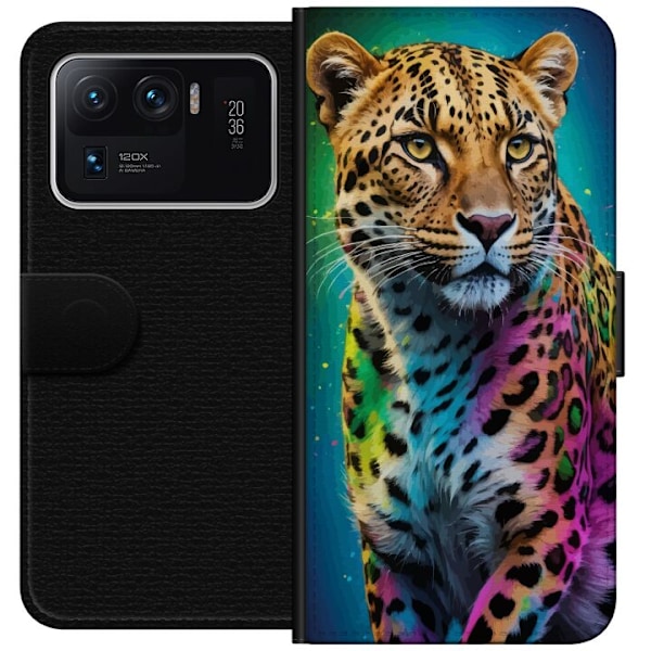 Xiaomi Mi 11 Ultra Lompakkokotelo Leopard