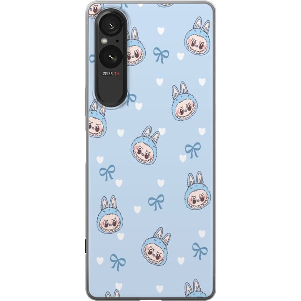 Sony Xperia 5 V Läpinäkyvä kuori Labubu Tuli Henki