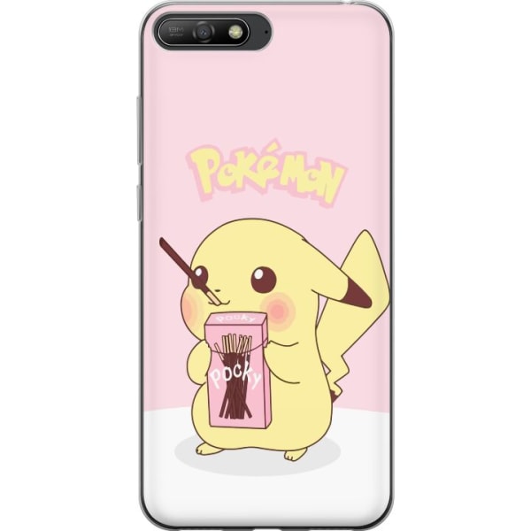 Huawei Y6 (2018) Gennemsigtig cover Pokemon