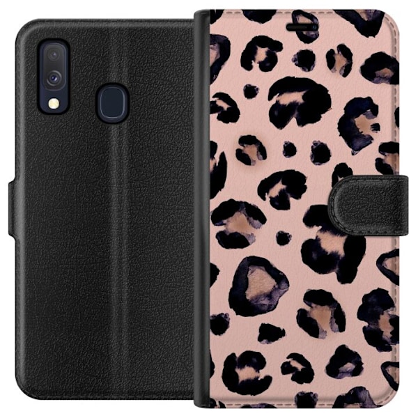 Samsung Galaxy A40 Tegnebogsetui Flot Leo
