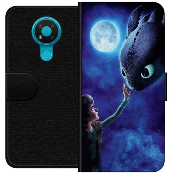 Nokia 3.4 Plånboksfodral Draktränaren How to Train Your Dragon
