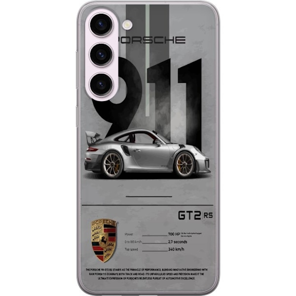 Samsung Galaxy S23+ Gennemsigtig cover Porsche 911