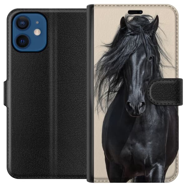 Kompatibelt Plånboksfodral till Apple iPhone 12 Horse