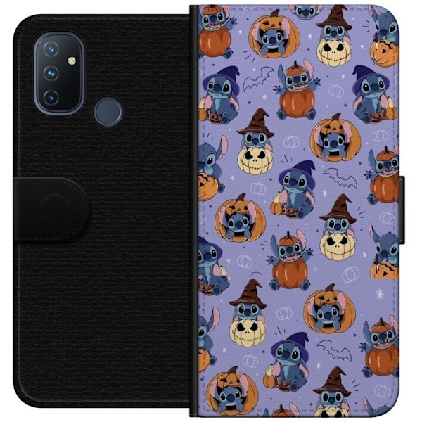 OnePlus Nord N100 Lommeboketui Stitch halloween