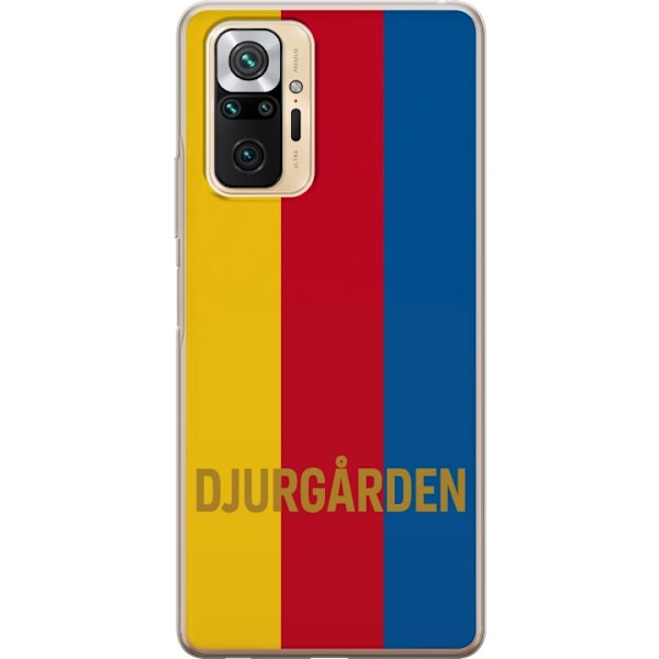 Xiaomi Redmi Note 10 Pro Genomskinligt Skal Djurgården – fotboll